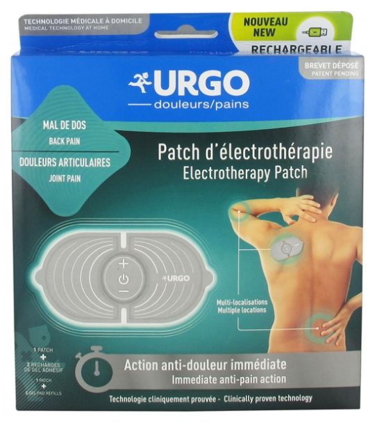 URGO PARCHE DE ELECTROTERAPIA RECARGABLE