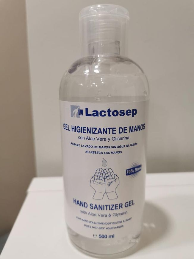 LACTOSEP gel higienizante de manos 500 ml (CN:699466)